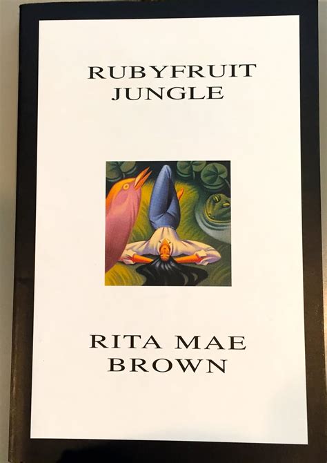 Rubyfruit Jungle A Novel Rita Mae Brown Amazon Books