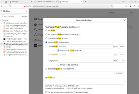 Настройка BurpSuite professional на Ubuntu 24 / Хабр