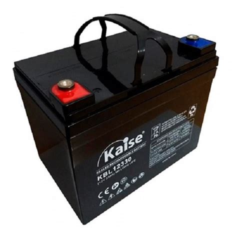 Bateria Ciclo Profundo Kaise Agm 12v 33ah Kbl12330