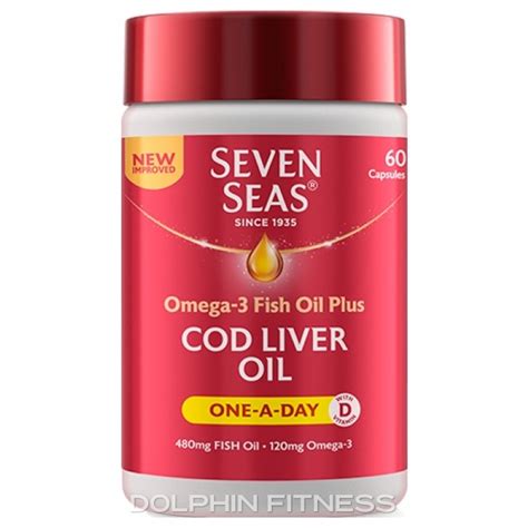 Seven Seas Cod Liver Oil One A Day Capsules