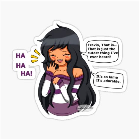 Aphmau Kawaii Sticker For Sale By Elza Steuber Redbubble