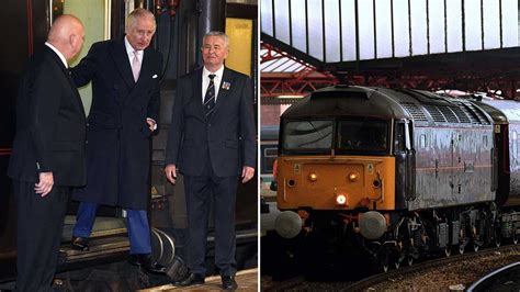 King Charles Takes Royal Train For The First Time As Monarch Photos