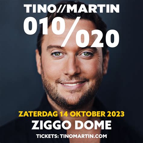 Ziggo Dome On Twitter Op Oktober Is Tinomartin Weer Live In