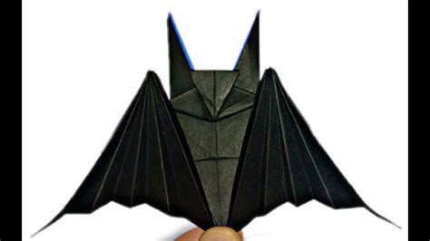 Cara Membuat Origami Kelelawar DIY Origami Halloween Bat YouTube