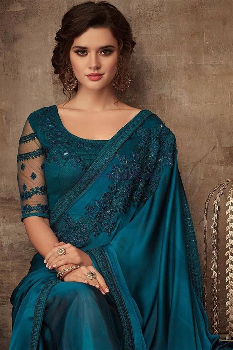 Gorgeous And Elegant Saree Designs For Bride To Be Silk Saree Blouse