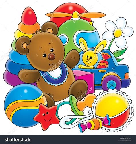 Toys: стоковая иллюстрация, 482261 | Shutterstock