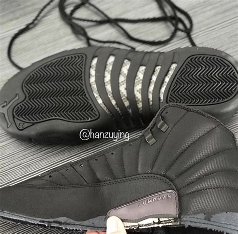 Air Jordan 12 Winterized Black Anthracite Bq6851 001 Release Date Sbd