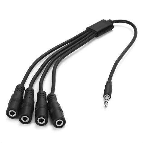 Speaker And Headphone 35 Mm Aux Audio Cable Splitter35mm Male To 2 3