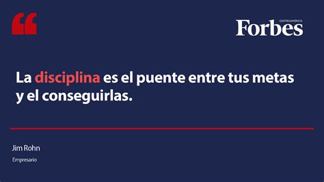 Forbes Centroamérica on Twitter FraseDelDía La disciplina es la