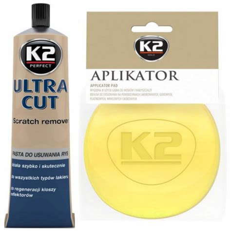 K2 ULTRA CUT Pasta Polerska do Rys Aplikator K002 L710 za 15 90 zł