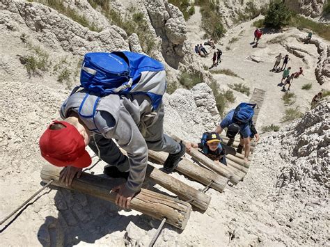 The Notch Trail Hiking In Beautiful Badlands National Park