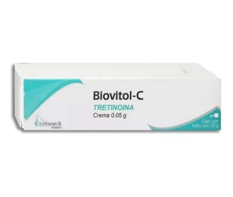 Biovitol C Tretinoina Crema Tipo De Piel Normal Meses Sin Intereses