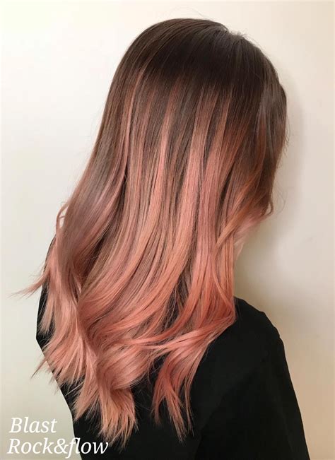 Ombre Hair Blonde Hair Peachy Hair Color Copper Ombre Strawberry