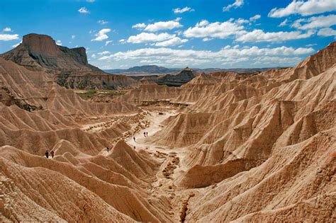 Randonn Es Dans Le D Sert Des Bardenas Reales Voyage Espagne Atalante