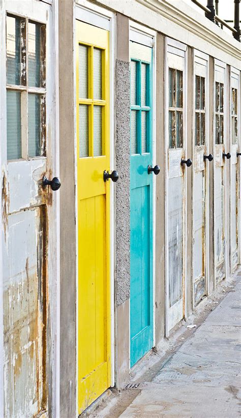 Colorful Doors Photograph by Tom Gowanlock