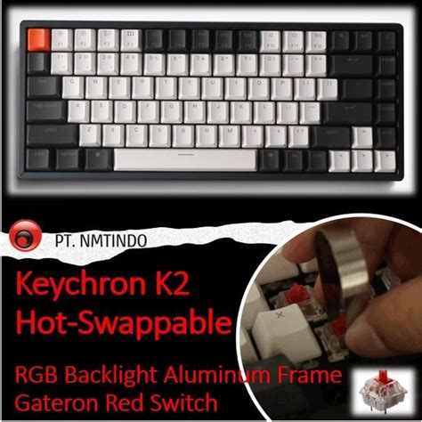 Jual Keychron K V Hot Swappble Rgb Backlight Aluminum Frame Red Switch Murah Shopee Indonesia