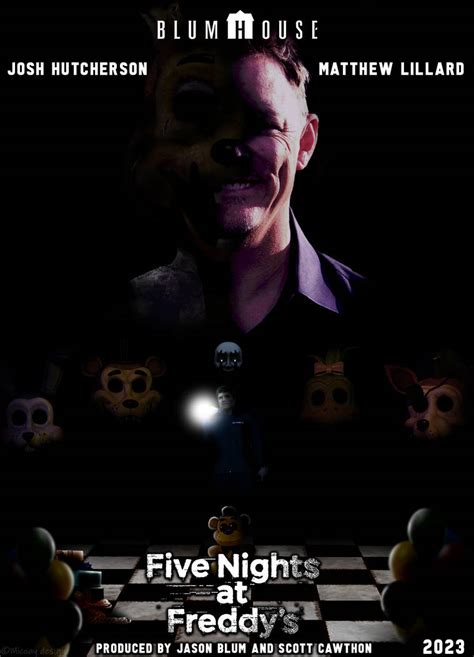 Five Nights At Freddys Movie Fanmade Poster By Micoay On Deviantart