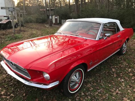 Low Miles 1967 Ford Mustang Convertible Convertibles For Sale