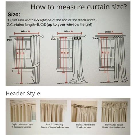 How To Measure Curtain Size For Each Window