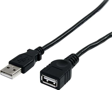 Startech Ft Black Usb Extension Cable A To A M F Ft Usb