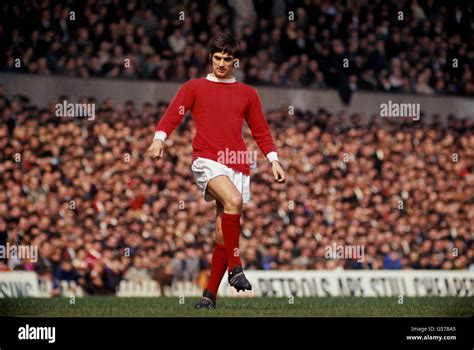 1968 Belfast Born George Best On The Pitch For Manchester United Best