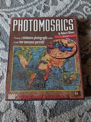 EARTH Photomosaics Jigsaw Puzzle Robert Silvers 1026 Pc 20 25 X28 5