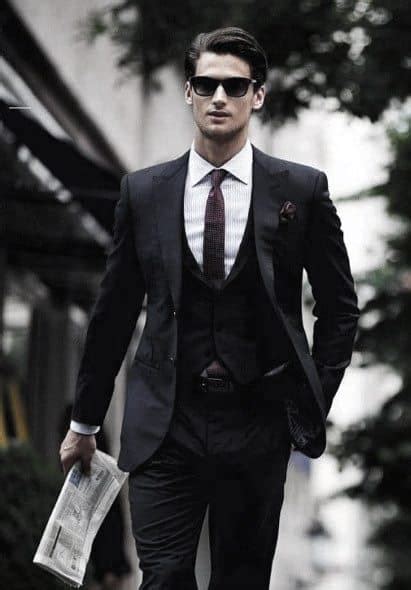 Black Suit Styles For Men Classy Male Fashion Ideas