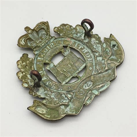 British Victorian The Suffolk Regiment Cap Badge Keepsakes