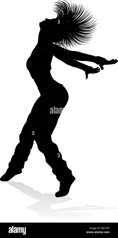 Street Dance Dancer Silhouette Stock Vector Image And Art Alamy