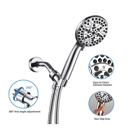 10 Spray Settings Detachable Shower Head Manufacturer And Supplier