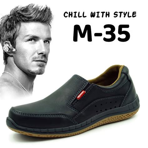 Jual Sepatu Pria Hipzo M 35 Casual Slip On Kerja Murah Original Di