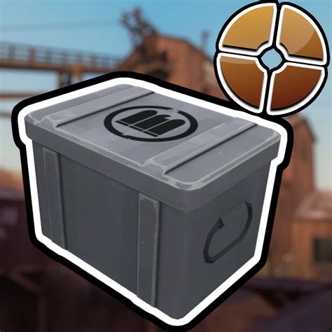 3d File Team Fortress 2 Small Ammo Pack Container・3d Printing Design