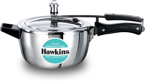 Buy Hawkins 3 Litre Inner Lid Pressure Cooker Stainless Steel Cooker