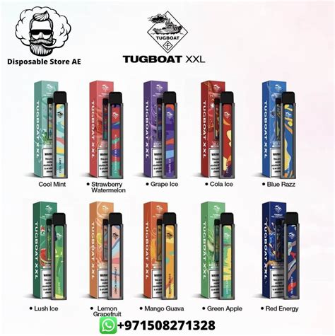 Best Tugboat Xxl Disposable Vape 2500 Puffs In Dubai