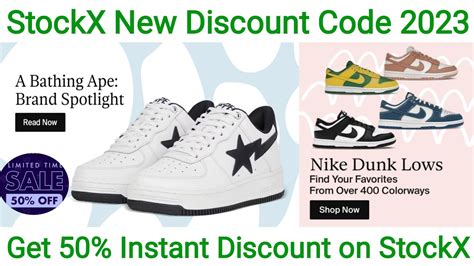 Stockx Discount Codes April Working Discount Code For Stockx