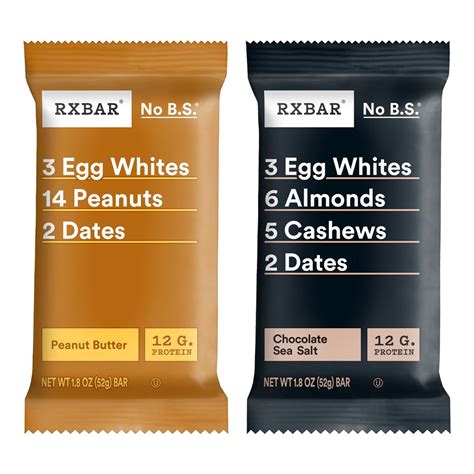 Chocolate Sea Salt Peanut Butter Protein Bar Pack RXBAR