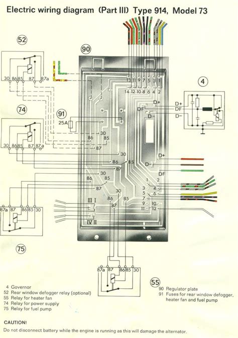 Porsche 914 Wiring Diagram