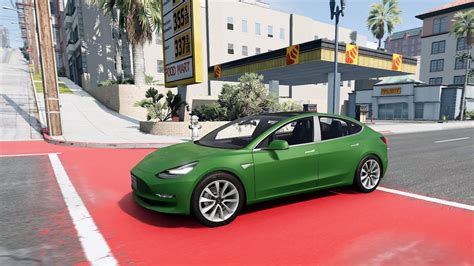 BeamNG Drive Tesla Model 3 2019 Car Show Test Drive Crash YouTube