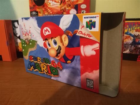 Super Mario 64 Different Box Art Feryscan