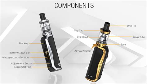 Smok Priv N Kit Mah With Ml Vape Pen Nord Tank Starter Kit