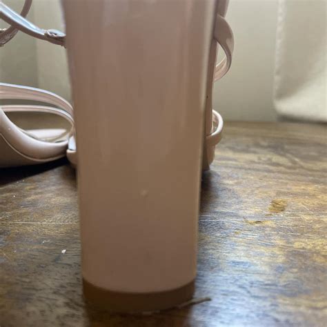 Billini Yasmina Nude Patent Heel The Perfect Depop