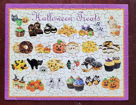 Piece Halloween Treats By Eurographics R Jigsawpuzzles