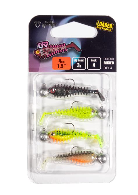 Fox Rage Ultra UV Micro Grub Tail Loaded Mixed Pack