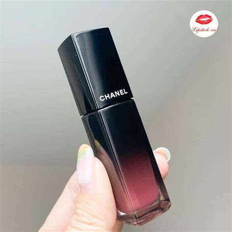 Son Kem Chanel 81 Obstination Đỏ Nâu Hot Nhất Rouge Allure Laque