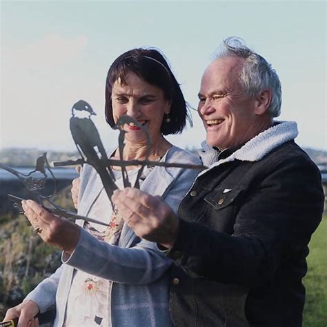 Kererū Pair – Metalbird New Zealand