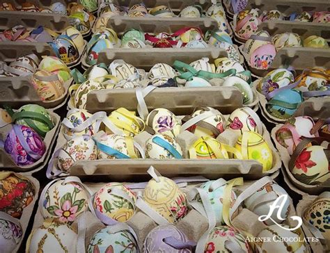 Hand Painted Real Austrian Eggs For Easter Crafts To Make Hoppy