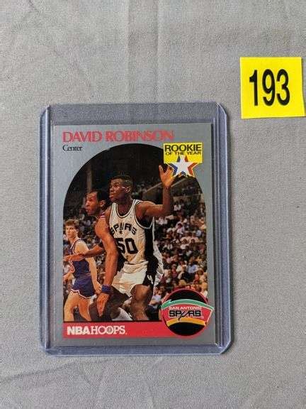 David Robinson Hoops Rookie South Auction