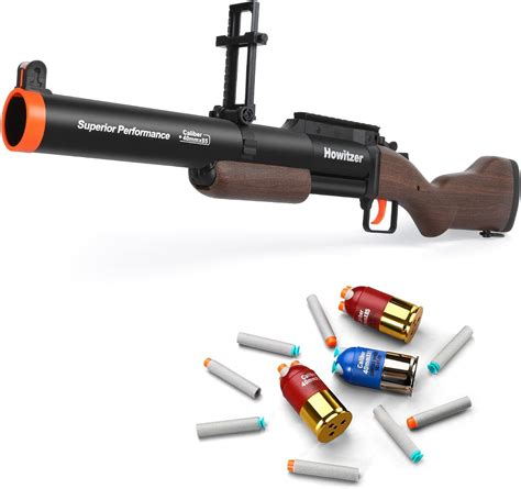 Amazon Toy Grenade Launcher Gun With 40 Soft Bullets 3 Casing