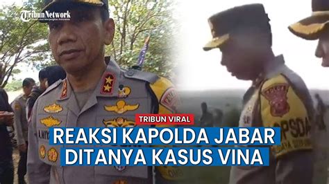 Kapolda Jabar Hanya Diam Saat Ditanya Soal Kasus Vina Seorang Pria