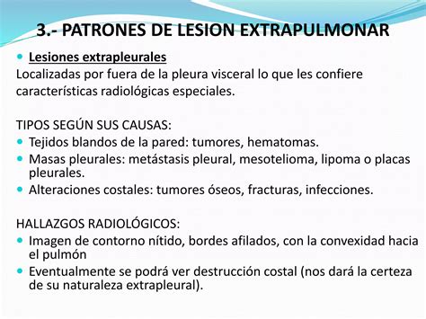 Principales Patrones Radiológicos En La Placa Simple De Tórax Ppt